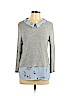 Monteau Gray Pullover Sweater Size L - photo 1