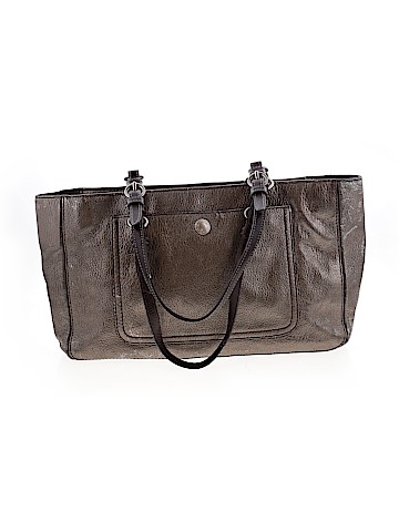 Coach Factory Leather Satchel (view 1)