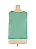 Emma James 100% Polyester Blue Sleeveless Blouse Size 20 - photo 2