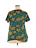 Lularoe Blue Short Sleeve T-Shirt Size 3X - photo 2