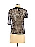 BCBGMAXAZRIA Black Short Sleeve Blouse Size XXS - photo 2
