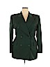 Escada by Margaretha Ley 100% Virgin Wool Green Wool Blazer Size EU 44 / US 14 - photo 1