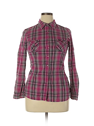 Andrew & Co Long Sleeve Button-Down Shirt (view 1)