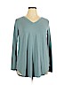 Zenana Premium Green Long Sleeve T-Shirt Size XL - photo 1