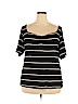 Torrid Black Short Sleeve T-Shirt Size 3X - photo 1