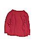 Old Navy 100% Cotton Burgundy Long Sleeve T-Shirt Size 12-18 mo - photo 2