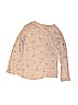 Zara Tan Long Sleeve T-Shirt Size 9 - 10 - photo 2