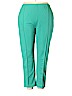 Sara Morgan for Haband 100% Polyester Green Casual Pants Size 20 - photo 1