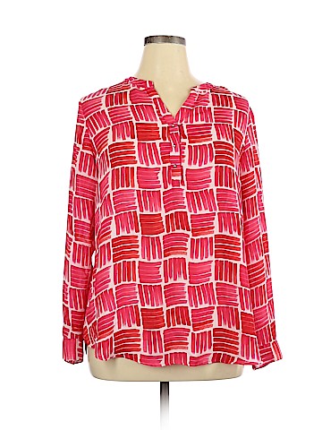 Liz Claiborne Long Sleeve Blouse (view 1)