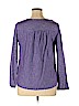Croft & Barrow 100% Cotton Purple Long Sleeve Top Size XL - photo 2