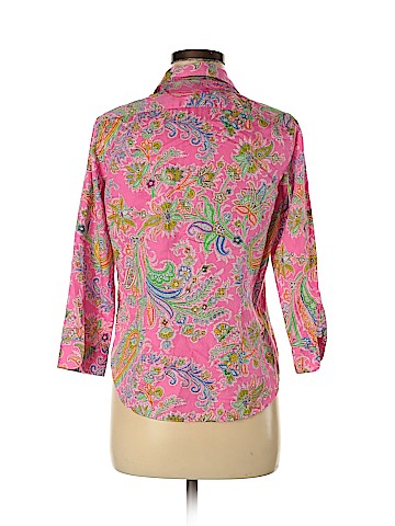 Lauren by Ralph Lauren Long Sleeve Button-Down Shirt (view 2)