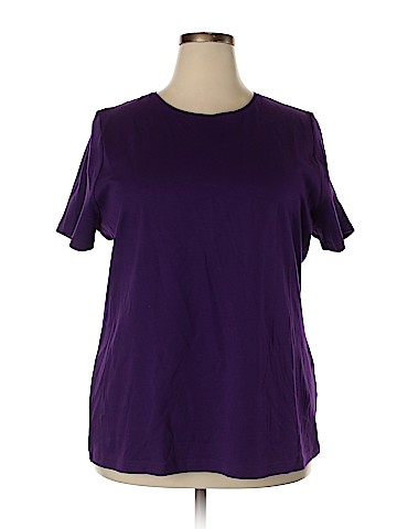 Croft & Barrow Plus Short Sleeve T-Shirt (view 1)