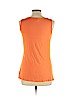 MICHAEL Michael Kors Orange Sleeveless Top Size L - photo 2