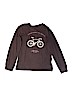 Gap Kids 100% Cotton Gray Long Sleeve T-Shirt Size 10 - photo 1