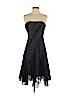 Carmen Marc Valvo 100% Nylon Black Cocktail Dress Size 4 - photo 1