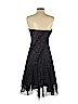 Carmen Marc Valvo 100% Nylon Black Cocktail Dress Size 4 - photo 2