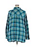 Columbia Blue Long Sleeve Button-Down Shirt Size 3X - photo 2
