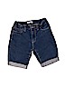 Tractr Solid Blue Denim Shorts Size 8 - photo 1