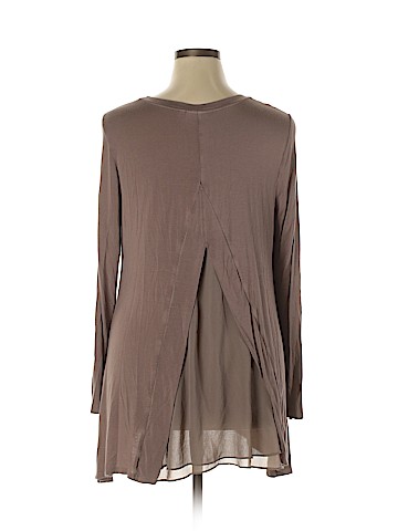 LOGO by Lori Goldstein Long Sleeve Top (view 2)