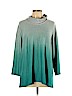 New Directions Teal 3/4 Sleeve Top Size XL - photo 1