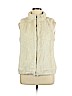 Miss Ashley 100% Polyester Ivory Faux Fur Vest Size XL - photo 1