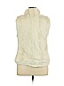 Miss Ashley 100% Polyester Ivory Faux Fur Vest Size XL - photo 2