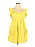 No Boundaries 100% Polyester Yellow Casual Dress Size XXL - photo 1