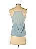 J Brand 100% Cotton Blue Sleeveless Blouse Size XS - photo 2