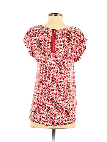 Pink Rose Short Sleeve Blouse (view 2)