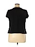 Worthington Black Short Sleeve Top Size XL (petite) - photo 2