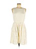 Ann Taylor Factory 100% Cotton Ivory Casual Dress Size 8 (petite) - photo 1