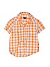 Baby Gap Outlet 100% Cotton Orange Short Sleeve Button-Down Shirt Size 4T - photo 1