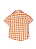 Baby Gap Outlet 100% Cotton Orange Short Sleeve Button-Down Shirt Size 4T - photo 2