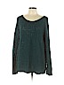 Cuyana 100% Baby Alpaca Green Wool Pullover Sweater Size L - photo 1