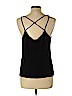 H&M 100% Viscose Black Sleeveless Top Size L - photo 2