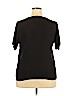 Assorted Brands 100% Polyester Black Short Sleeve Blouse Size XXL - photo 2