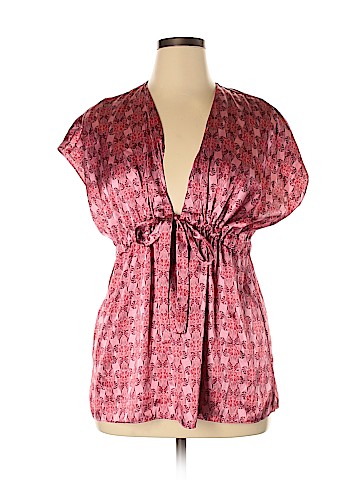 Daisy Fuentes Short Sleeve Blouse (view 1)