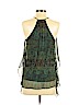 Ella Moss 100% Silk Green Sleeveless Silk Top Size XS - photo 2