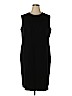 Style&Co 100% Polyester Black Casual Dress Size 20W - photo 1