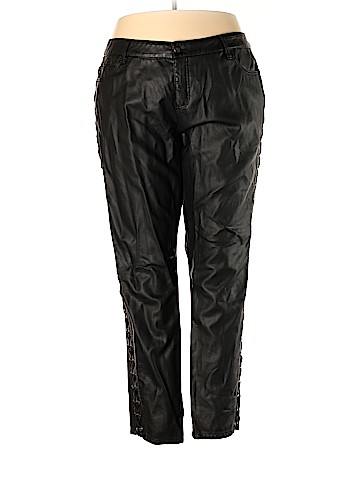 Tripp NYC Faux Leather Pants (view 1)