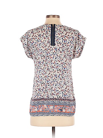 Pink Rose Short Sleeve Blouse (view 2)