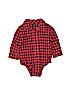 Baby Gap 100% Cotton Burgundy Long Sleeve Onesie Size 12-18 mo - photo 1