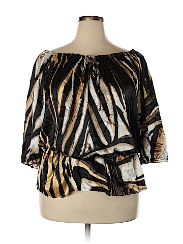 Kaelyn-Max Short Sleeve Blouse (view 1)