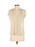 Forever 21 Ivory Short Sleeve Blouse Size S - photo 1
