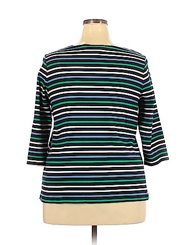 Lands' End 3/4 Sleeve T-Shirt (view 2)