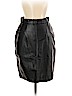 Assorted Brands 100% Leather Black Leather Skirt Size 9 - 10 - photo 1