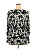Jette Black 3/4 Sleeve Top Size 2X - photo 2