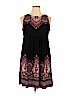 Apt. 9 Black Casual Dress Size XL - photo 1