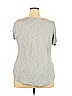 Old Navy 100% Rayon Gray Short Sleeve Top Size XXL - photo 2