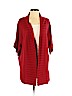 W by Worth 100% Wool Red Wool Cardigan Size S - photo 1